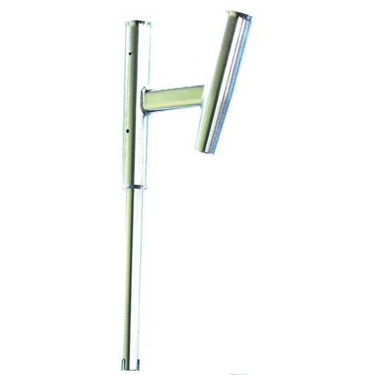 Tigress Dual Aluminum Kite Rod Holder - Straight Butt - Boat Gear USA