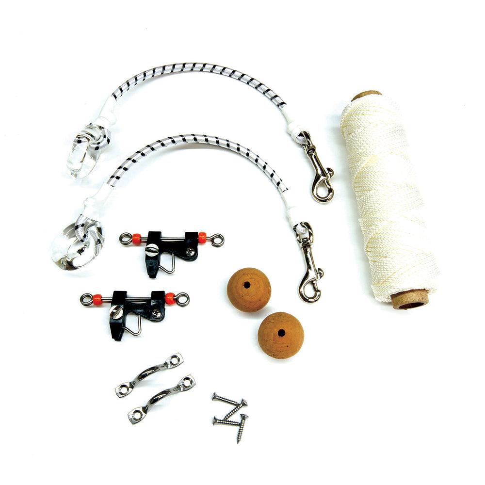 Tigress Economy Rigging Kit - White Nylon - Boat Gear USA