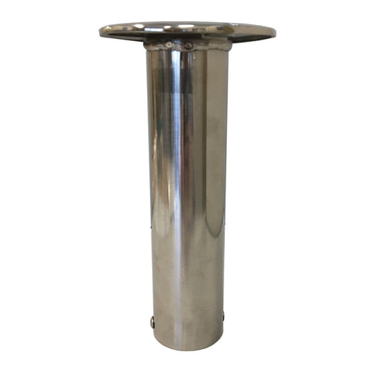 Tigress Economy Stainless Steel Gunnel Mount Rod Holder- 0° - Boat Gear USA