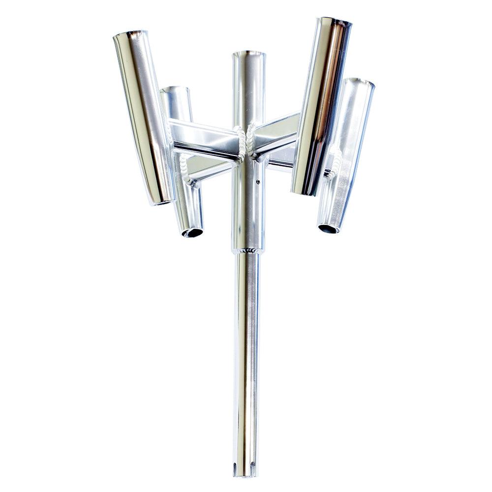 Tigress Five Banger Aluminum Rod Holder - Straight Butt - Boat Gear USA