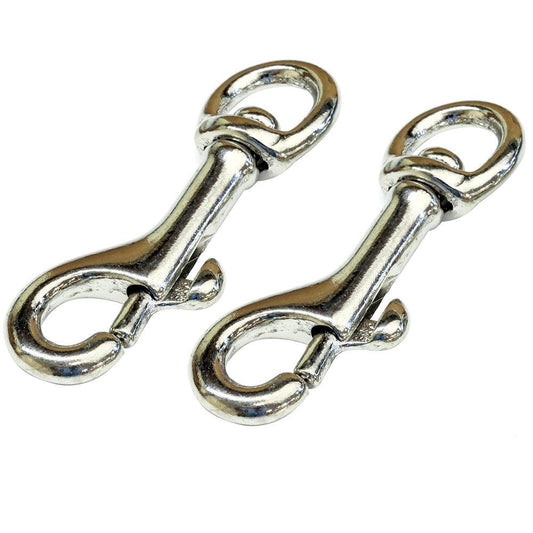 Tigress Nickel Plated Brass Snaps - Pair - Boat Gear USA