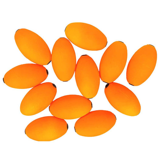 Tigress Oval Kite Floats - Orange *12-Pack - Boat Gear USA