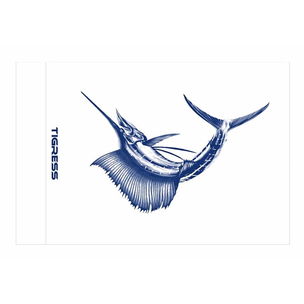 Tigress Sailfish Release Flag - 12" x 18" - Boat Gear USA