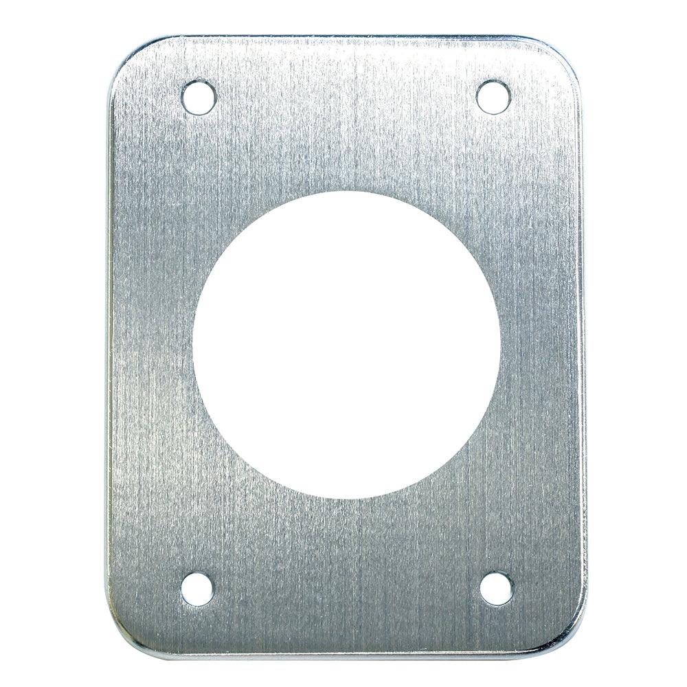 Tigress T-Top Aluminum Backing Plates - 5" x 6-1/2" x 1/4" - Pair - Boat Gear USA