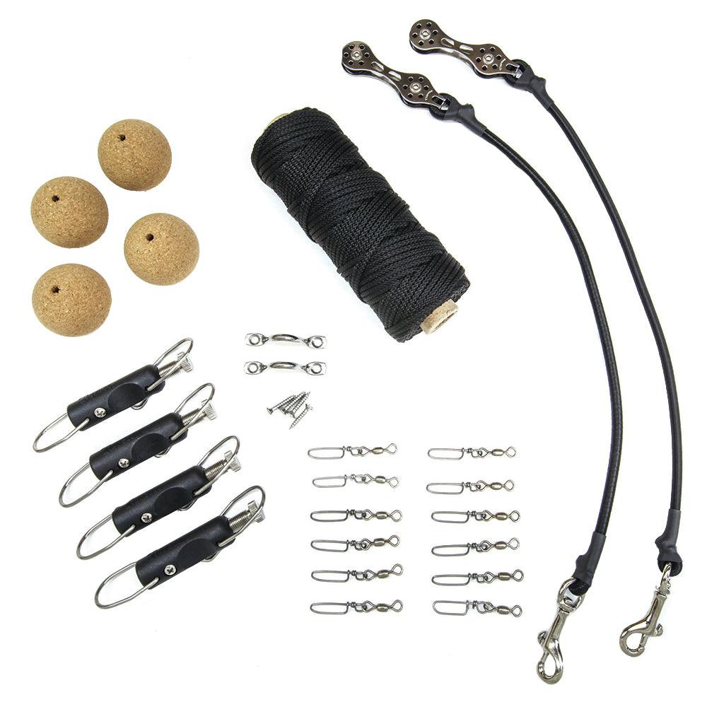 Tigress Ultimate Rigging Kit - Black Nylon - Boat Gear USA