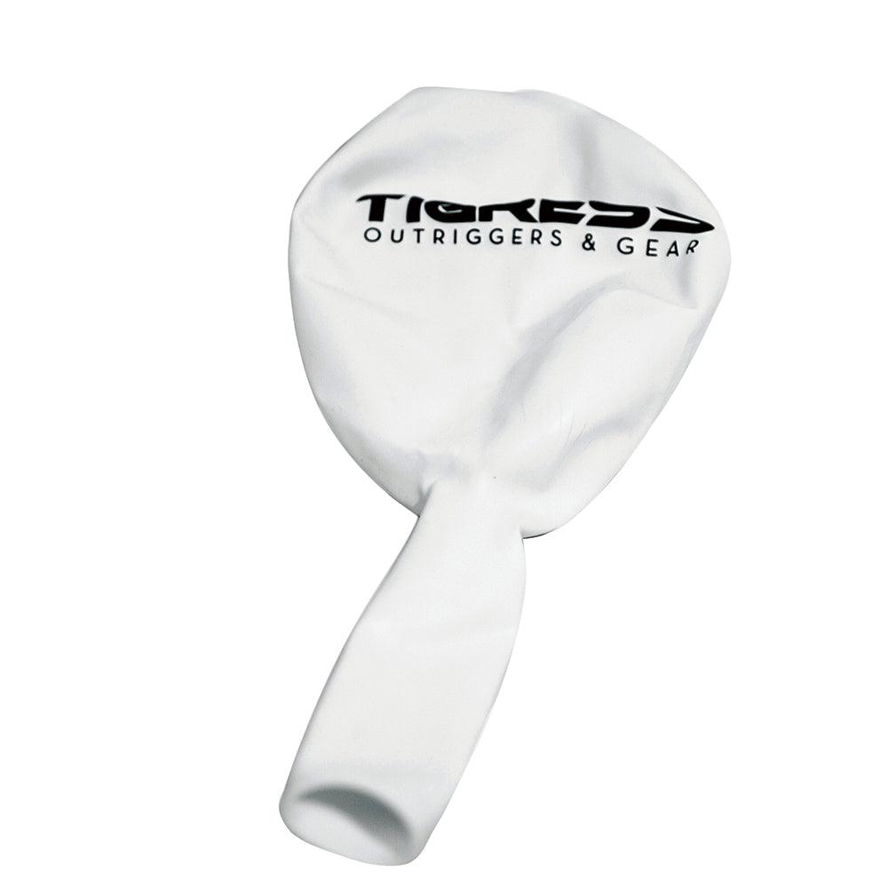 Tigress White Helium Ballons - Boat Gear USA