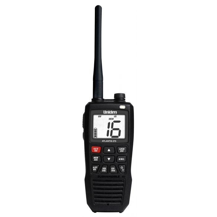 Uniden Atlantis 275 Floating Hand Held Vhf Radio - Boat Gear USA