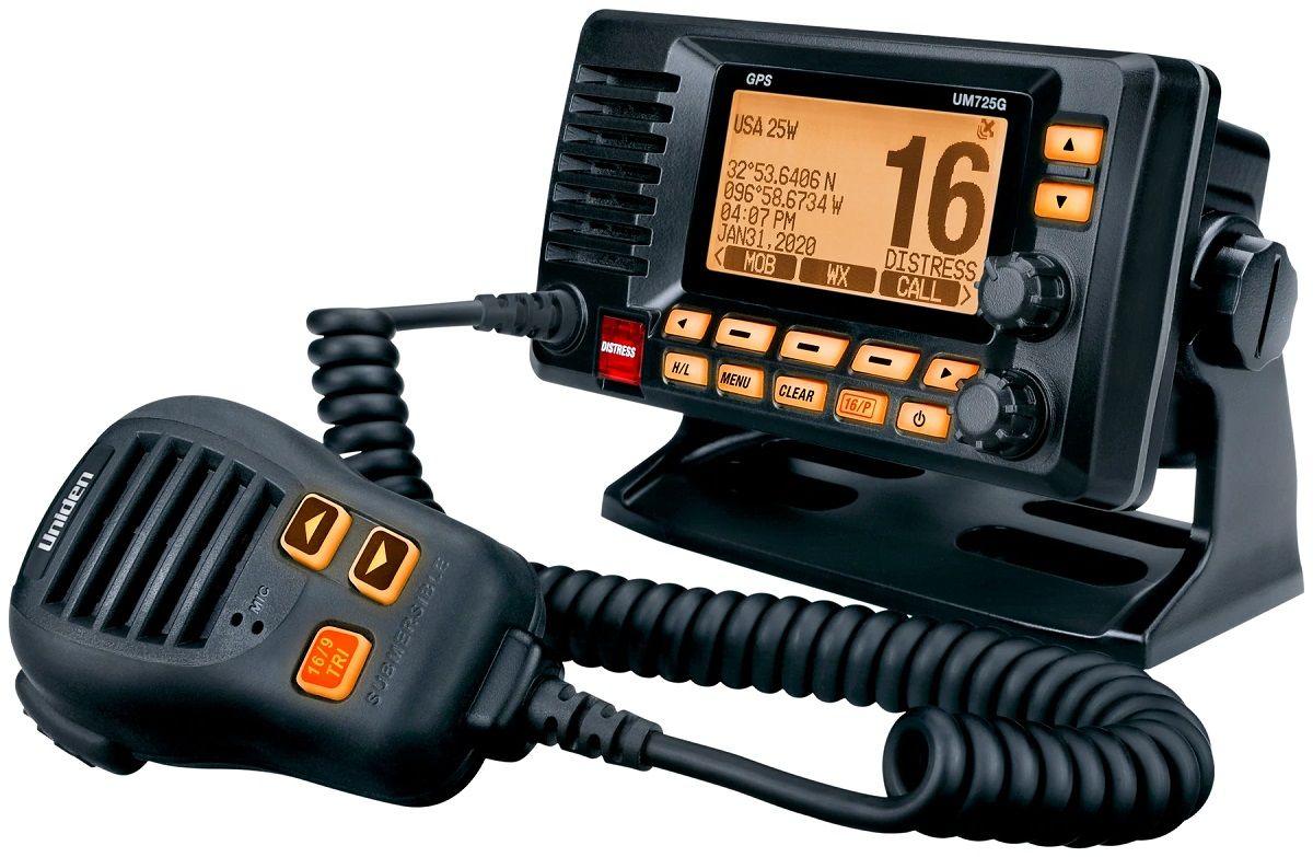 Uniden Um725gbt Black Vhf - Boat Gear USA