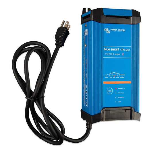 Victron Blue Smart IP22 12VDC 20A 3 Bank 120V Charger - Dry Mount - Boat Gear USA