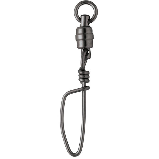 VMC BSHBTSS Black Stainless Steel Heavy-Duty Ball Bearing Tournament Snap Swivel #2 - 70lb *3-Pack - Boat Gear USA