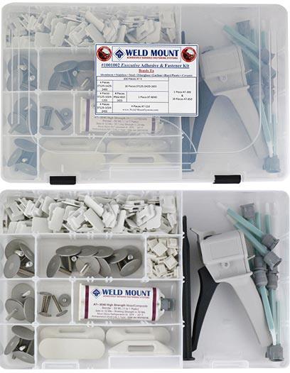 Weld Mount 1001003 Executive Adhesive And Fastener Kit - Boat Gear USA