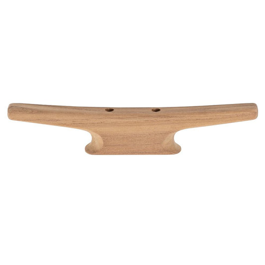 Whitecap 10" Cleat - Teak - Boat Gear USA