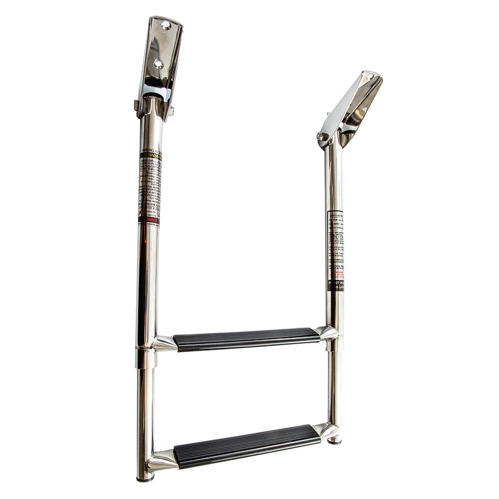 Whitecap 2-Step Telescoping Swim Ladder - Boat Gear USA