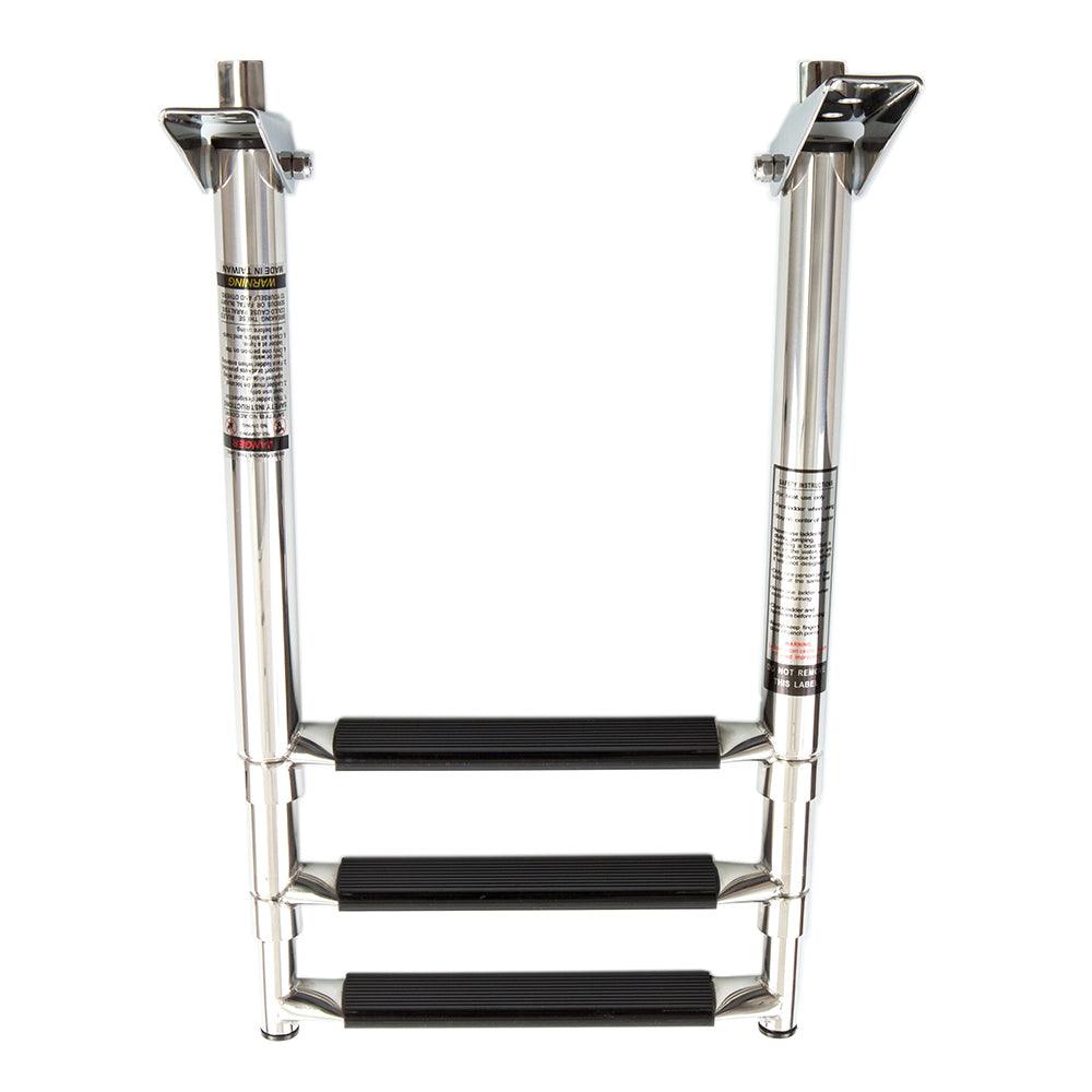 Whitecap 3-Step Telescoping Swim Ladder - Boat Gear USA