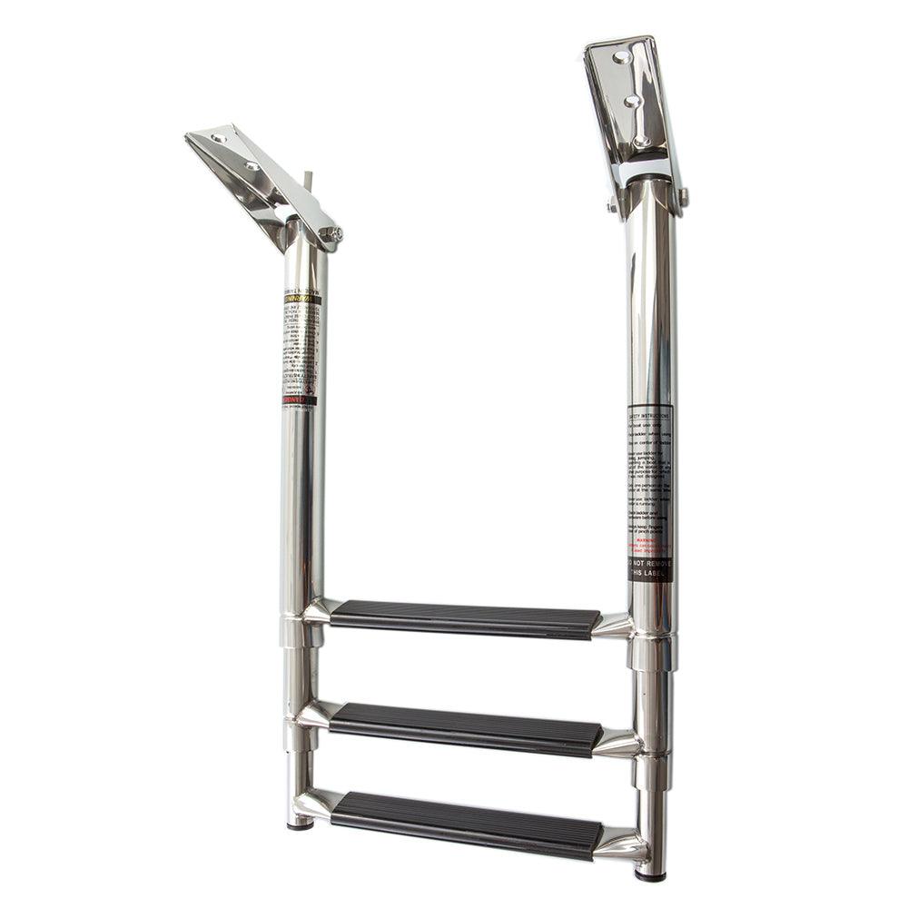 Whitecap 3-Step Telescoping Swim Ladder - Boat Gear USA