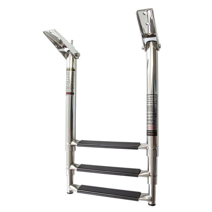 Whitecap 3-Step Telescoping Swim Ladder - Boat Gear USA