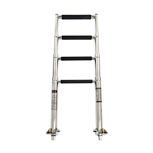 Whitecap 4-Step Telescoping Swim Ladder - Boat Gear USA