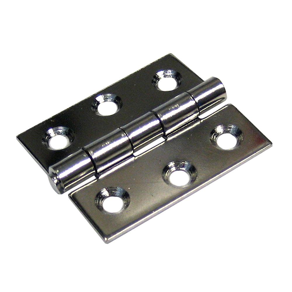 Whitecap Butt Hinge - 304 Stainless Steel - 1-1/2" x 1-1/4" - Boat Gear USA