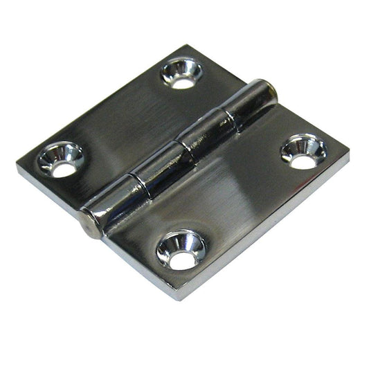 Whitecap Butt Hinge - 316 Stainless Steel - 1-1/2" x 1-1/2" - Boat Gear USA