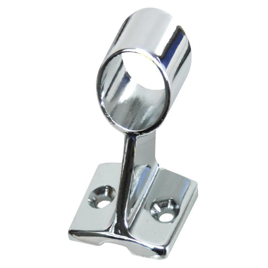 Whitecap Center Handrail Stanchion - 316 Stainless Steel - 7/8" Tube O.D. - 2 #10 Fasteners - Boat Gear USA