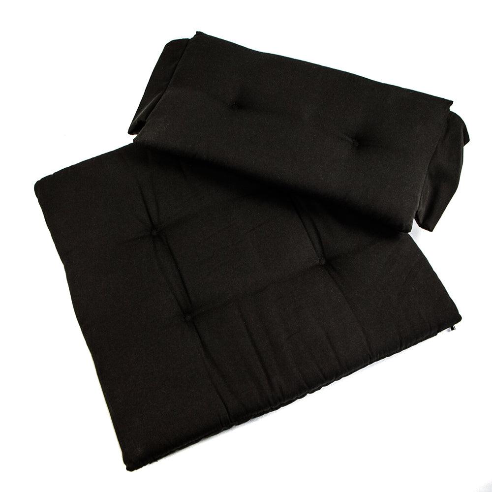 Whitecap Director's Chair II Replacement Seat Cushion Set - Black - Boat Gear USA