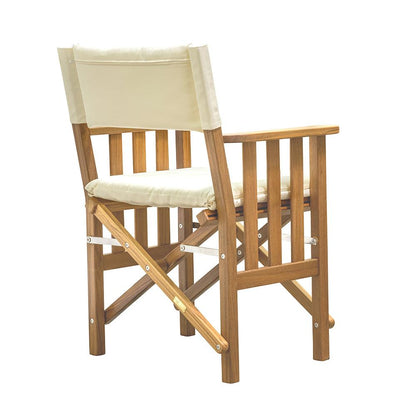 Whitecap Director's Chair II w/Cream Cushion - Teak - Boat Gear USA