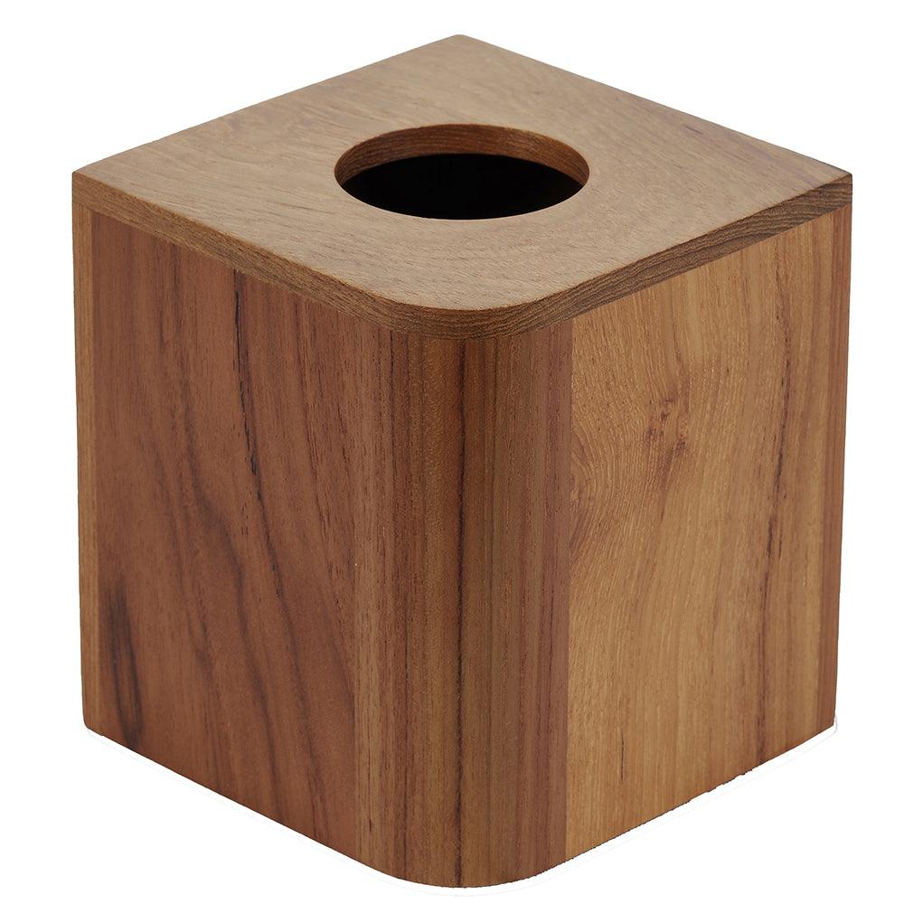 Whitecap EKA Collection Tissue Box - Teak - Boat Gear USA