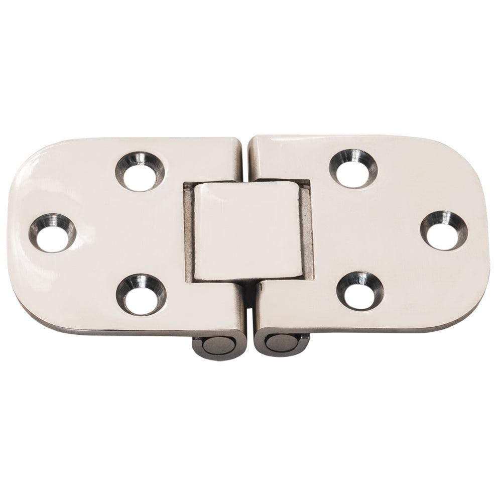 Whitecap Flush Mount 2-Pin Hinge - 304 Stainless Steel - 3" x 1-1/2" - Boat Gear USA