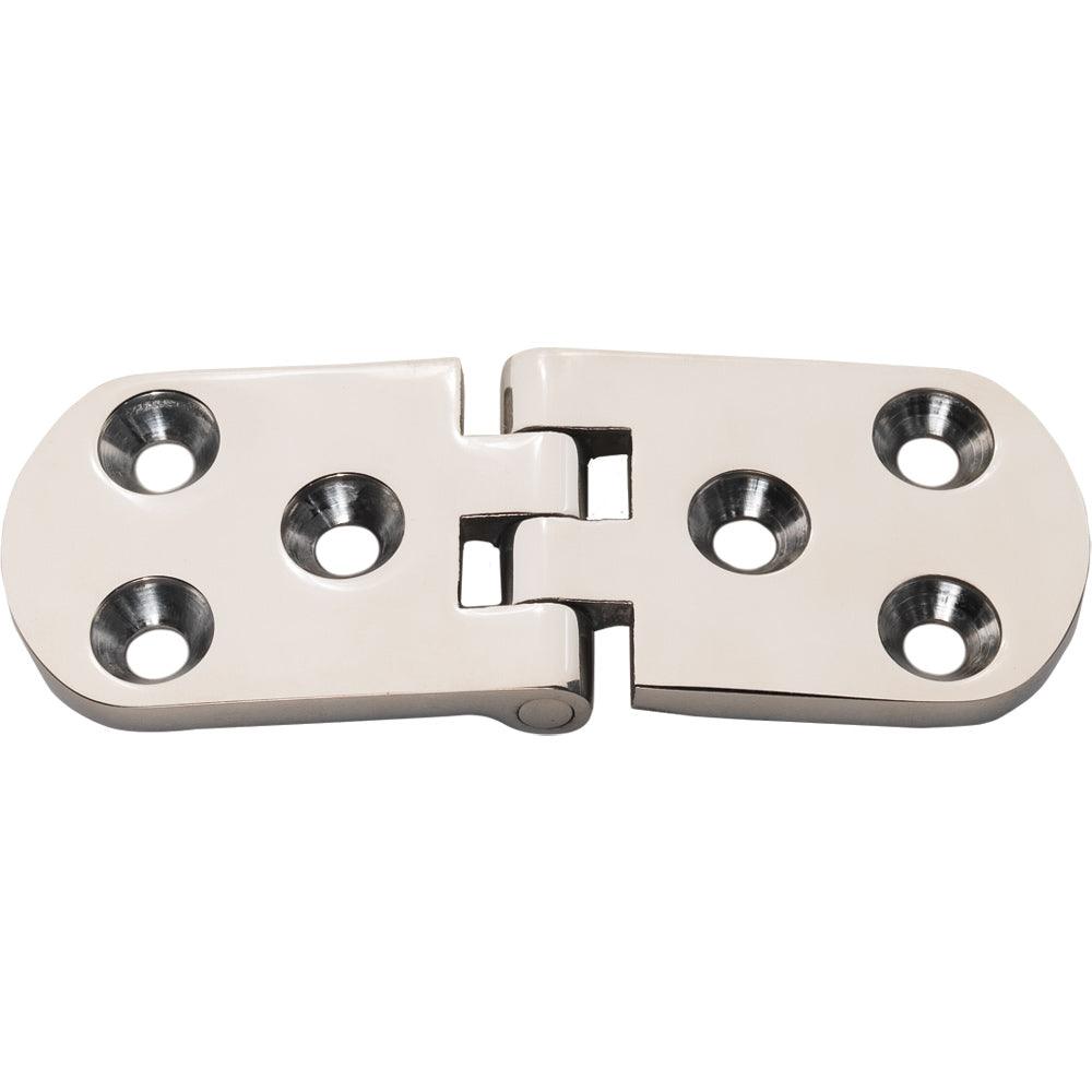 Whitecap Flush Mount Hinge - 316 Stainless Steel - 4" x 1-1/2" - Boat Gear USA