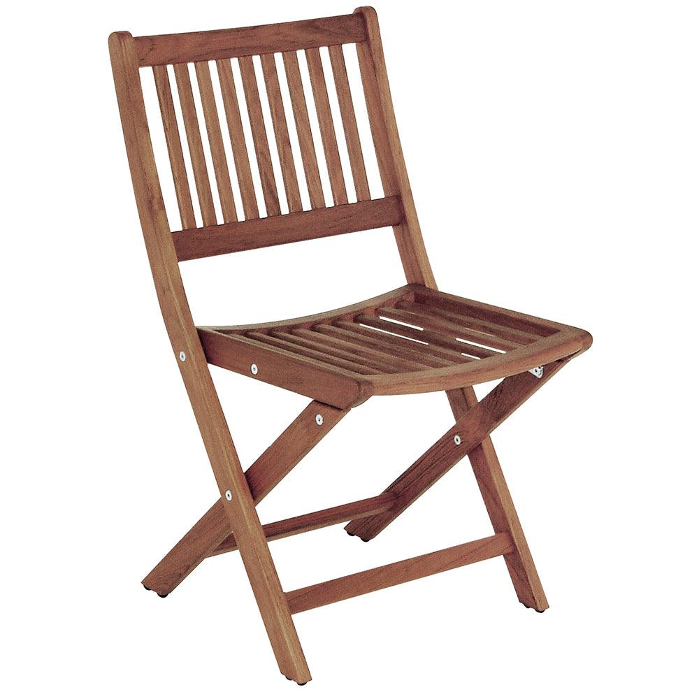 Whitecap Folding Chair - Teak - Boat Gear USA