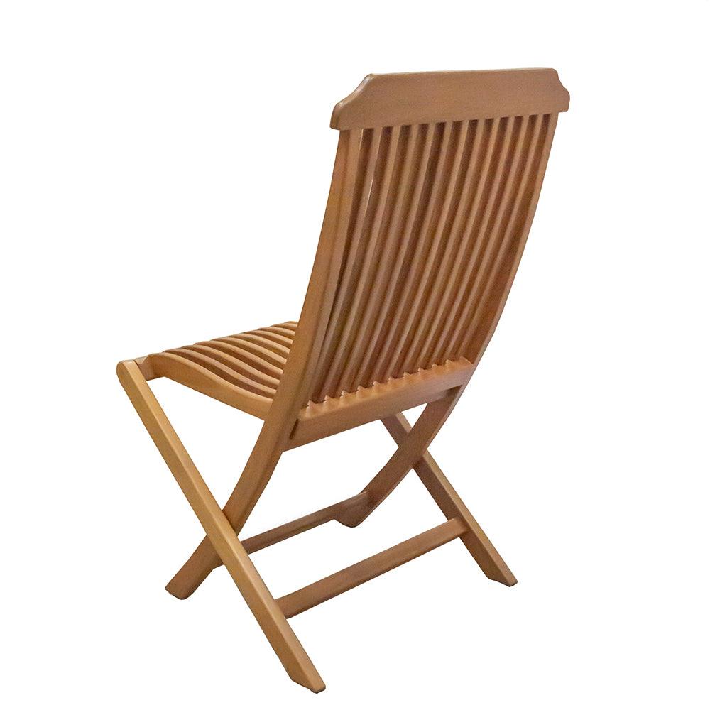 Whitecap Folding Deck Chair - Teak - Boat Gear USA