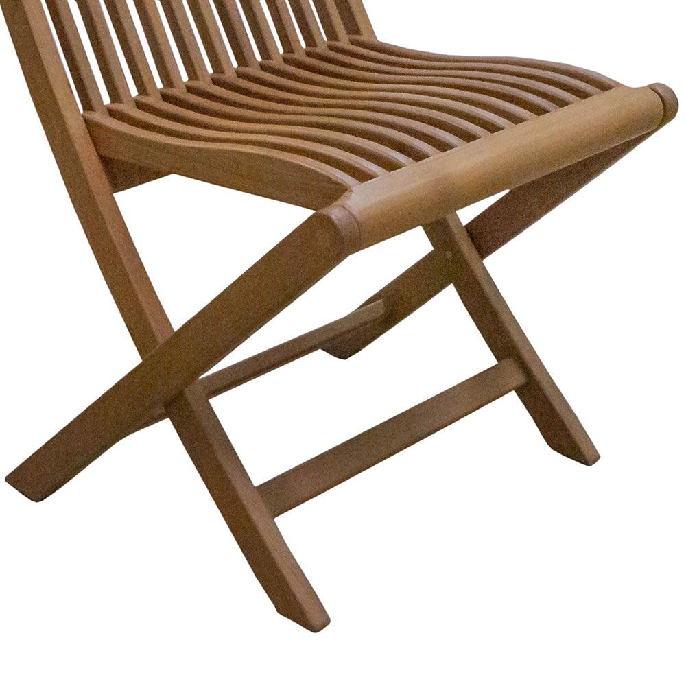 Whitecap Folding Deck Chair - Teak - Boat Gear USA