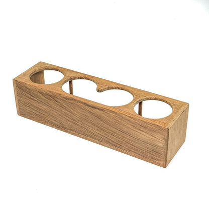 Whitecap Four Drink/Binocular Rack - Teak - Boat Gear USA