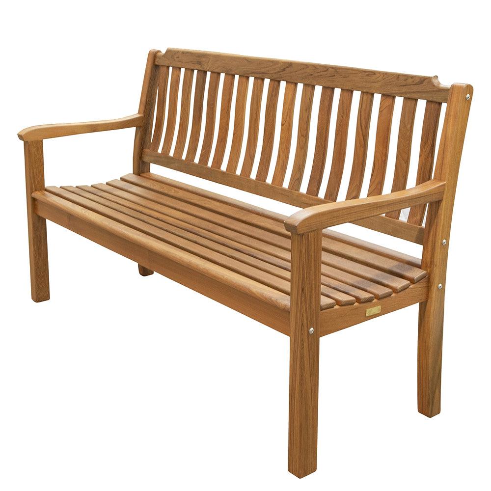 Whitecap Garden Bench - 5' - Teak - Boat Gear USA