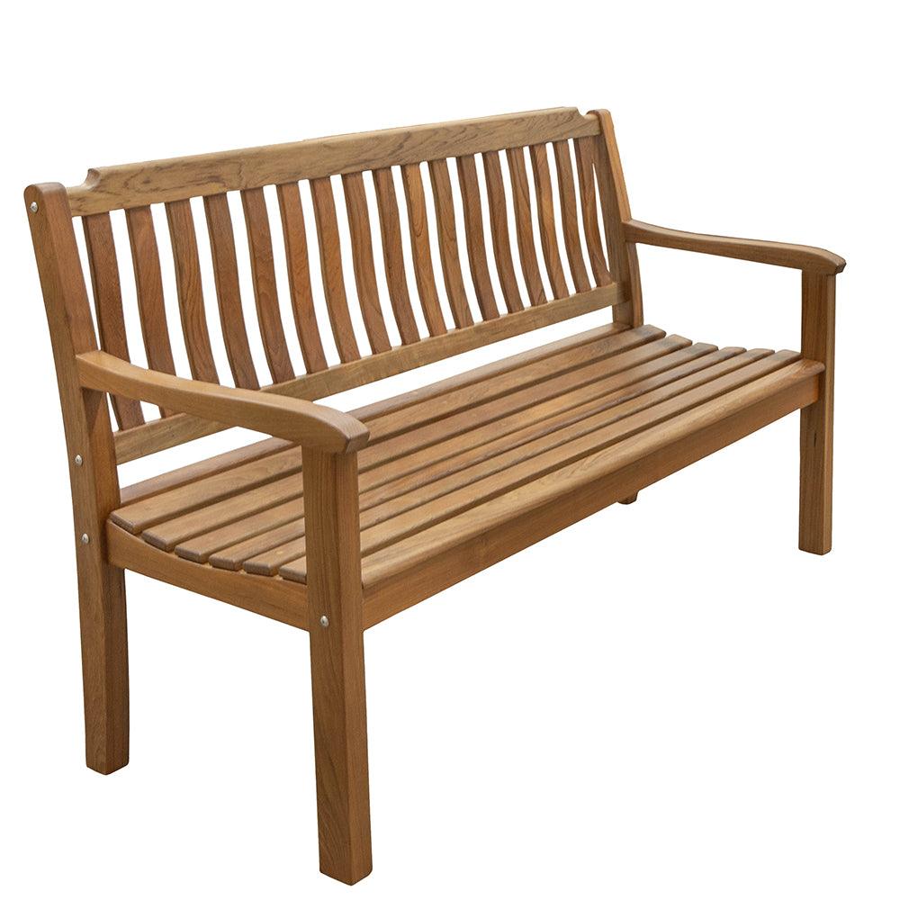 Whitecap Garden Bench - 5' - Teak - Boat Gear USA