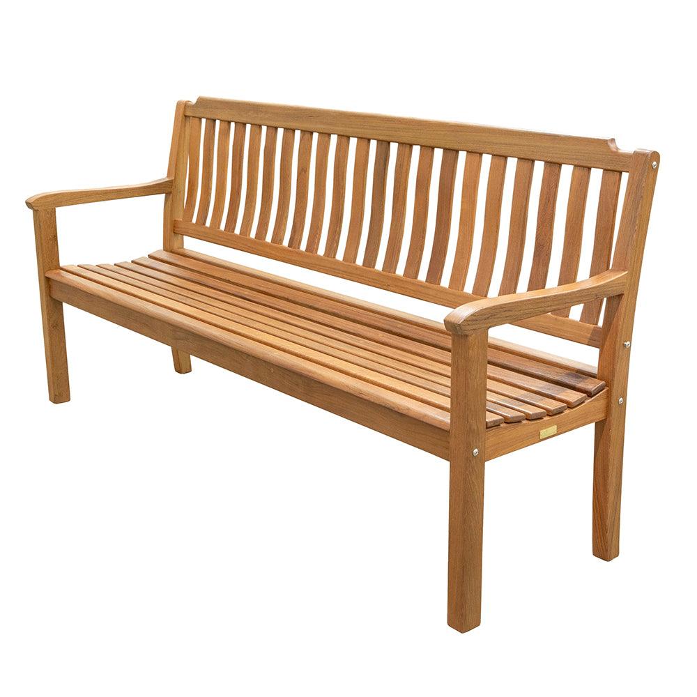 Whitecap Garden Bench - 6' - Teak - Boat Gear USA