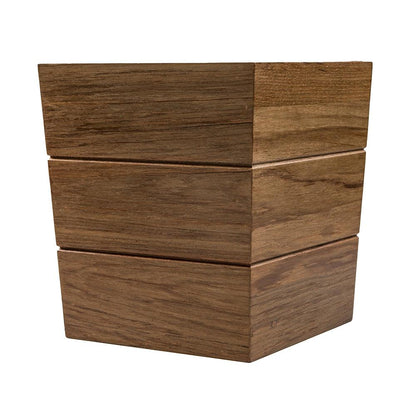 Whitecap Large Waste Basket - Teak - Boat Gear USA