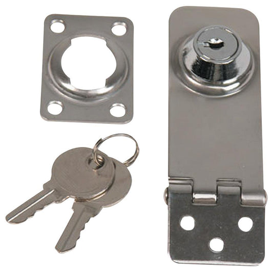 Whitecap Locking Hasp - 304 Stainless Steel - 1" x 3" - Boat Gear USA