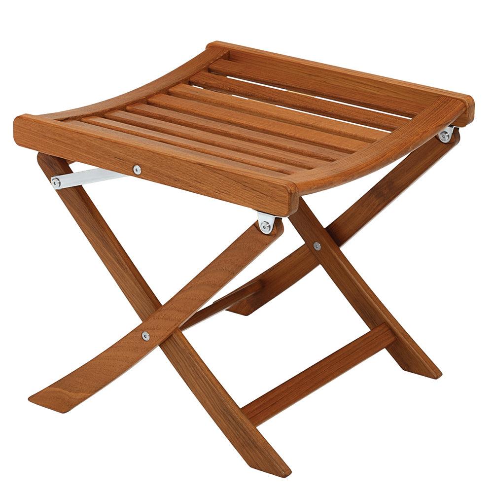 Whitecap Matching Foot Stool - Teak - Boat Gear USA