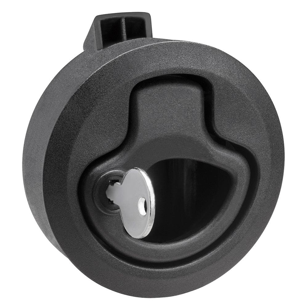 Whitecap Mini Ring Pull Nylon Locking Black - Boat Gear USA