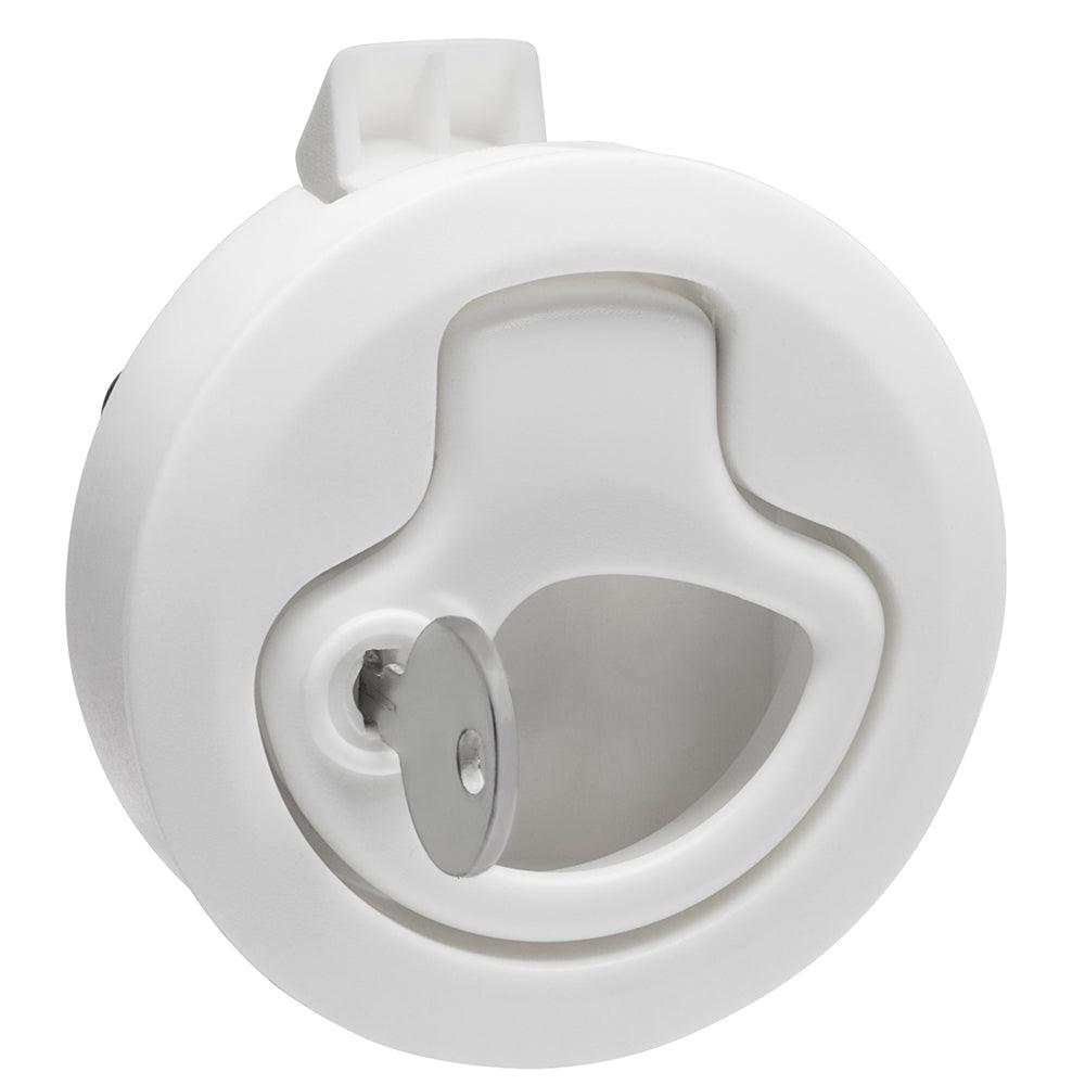 Whitecap Mini Ring Pull Nylon Locking White - Boat Gear USA