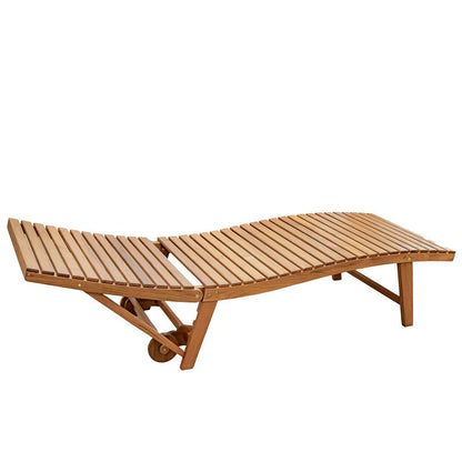 Whitecap Pool Lounge Chair - Teak - Boat Gear USA