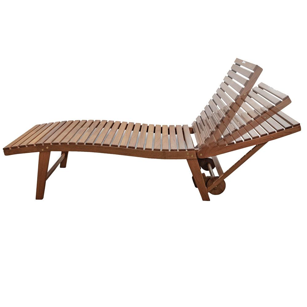 Whitecap Pool Lounge Chair - Teak - Boat Gear USA