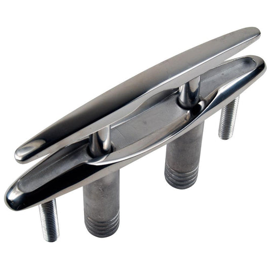 Whitecap Pull Up Stainless Steel Cleat - 8" - Boat Gear USA