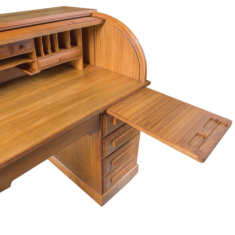 Whitecap Roll Top Desk (Oiled) - Teak - Boat Gear USA