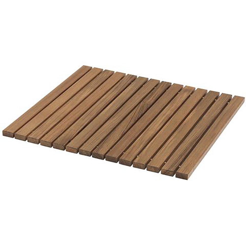 Whitecap Roll-Up Shower Mat - Teak - Boat Gear USA