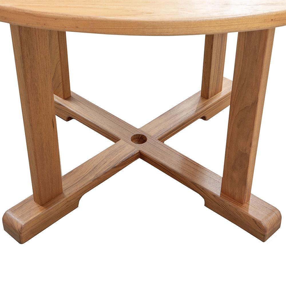 Whitecap Round Dining Table - Teak - Boat Gear USA