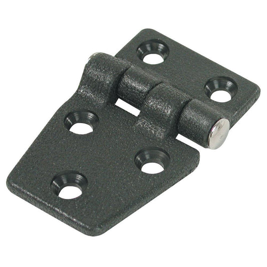 Whitecap Shortside Door Hinge - Black Nylon - 1-3/8" x 2-1/4" - Boat Gear USA