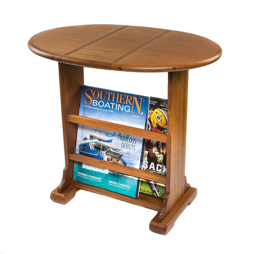 Whitecap Small Drop Leaf Table - Teak - Boat Gear USA