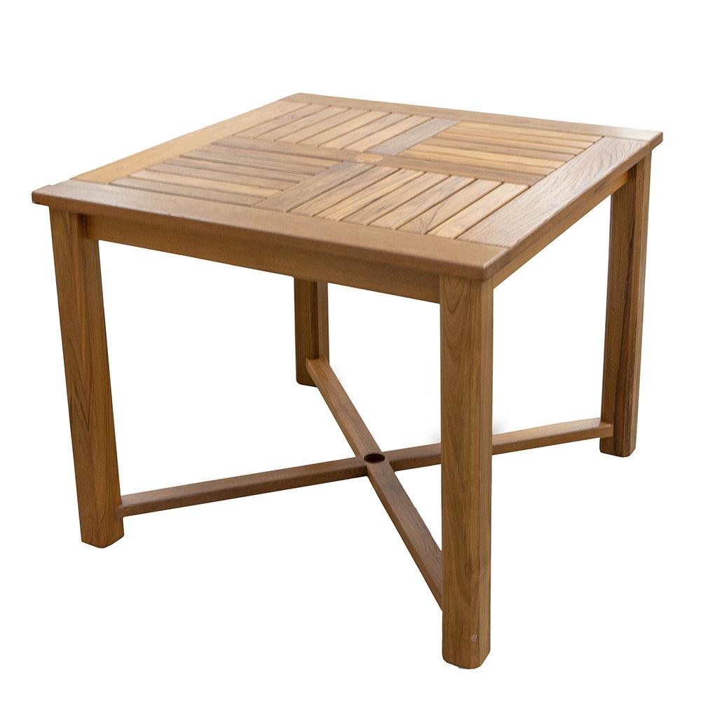 Whitecap Square Dining Table - Teak - Boat Gear USA